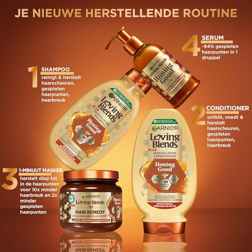 Garnier Loving Blends Honing Goud Herstelshampoo – 6x300ml - View 4