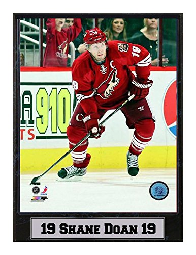 Encore Select 513-41 NHL Phoenix Coyotes Shane Doan Logo Plaque, 9-Inch by 12-Inch