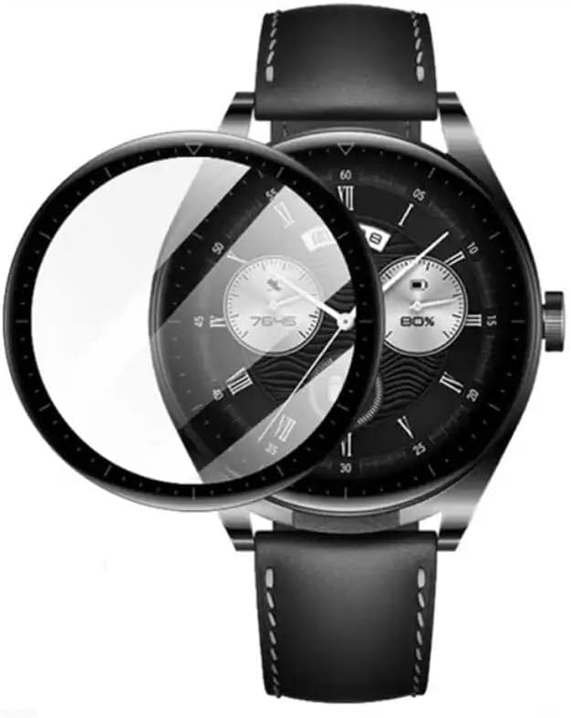 (2 Pack) PMMA 3D Screen Protector Compatible with Huawei Watch Buds, Anti scratch screen protector