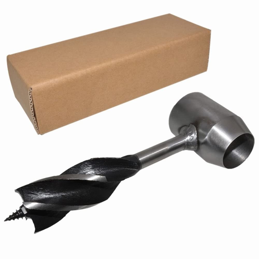 Taladro de Tornillo Manual Herramienta de Supervivencia Multi-Uso Bushcraft Settler Llave Al Aire Libre Escocés Ojo Madera Clavo