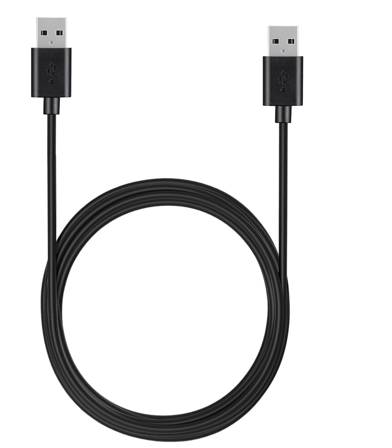 1 mtr USB 2.0 Type A Male to USB A Male Cable for computer and laptop (Black)-image-16