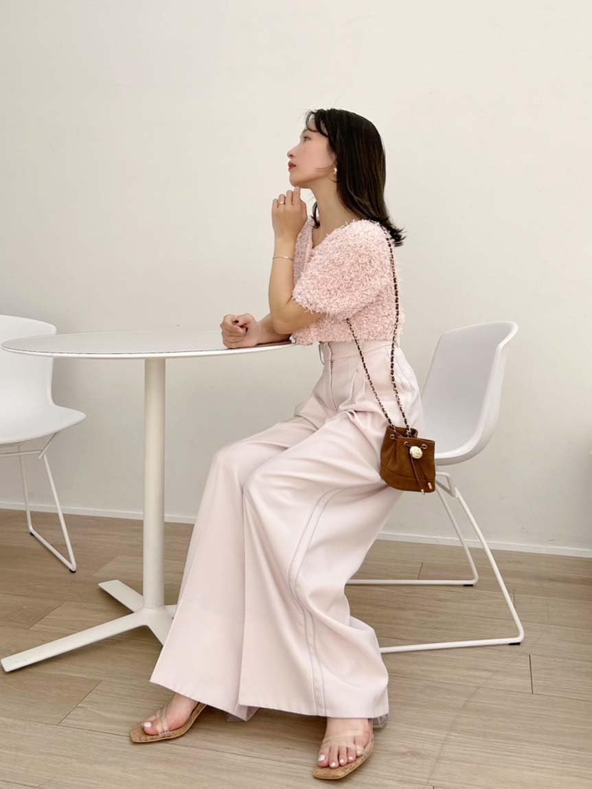 新品タグ付】スナイデルファンシーヤーンミニワンピース&ジャケット