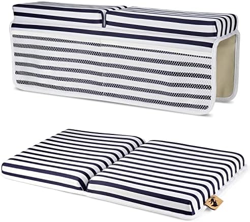 Gentle Care Essentials Baby Bath Kneeler & Elbow Rest Pad Set - Bath Toy Organizer for Tub Bathtub Kneeler & Elbow Rest Set - Baby Bath Elbow Rest & Kneeling Pad - Bathing Baby Bath Mat Kneeling Pad