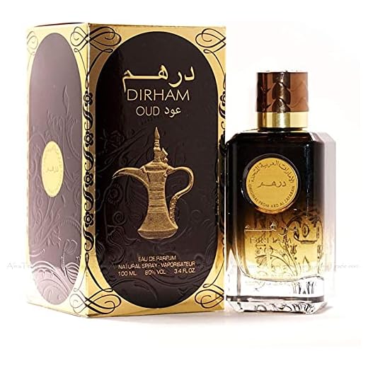 Dirham Oud EDP - Sándalo oriental, 100 ml, de Ard Al Zaafaran.