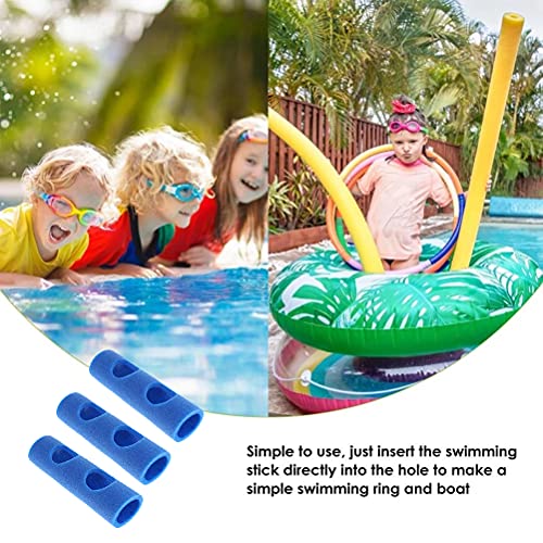 SUPYINI Zwemmen Stick Connector Pool Noodle Connectors EPE 2 Cross Gaten Zwembad Noodle Foam Stick Connector Geweldig… - Image 6
