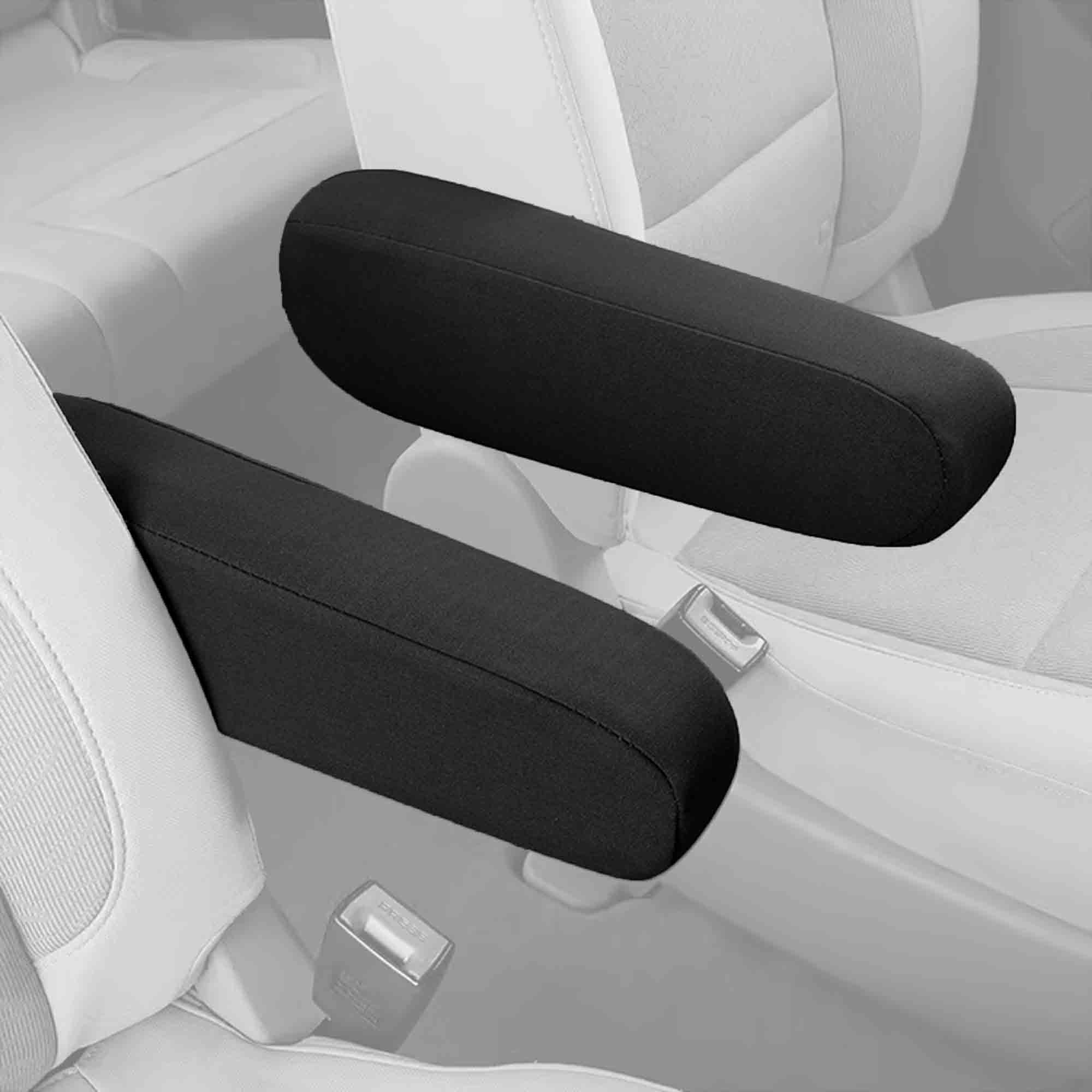 CHENNAN 2 Copribraccioli Per Auto In Tessuto Elastico Beige: Proteggono Sedili Anteriori Da Graffi E Macchie, Adatti A SUV E Camper