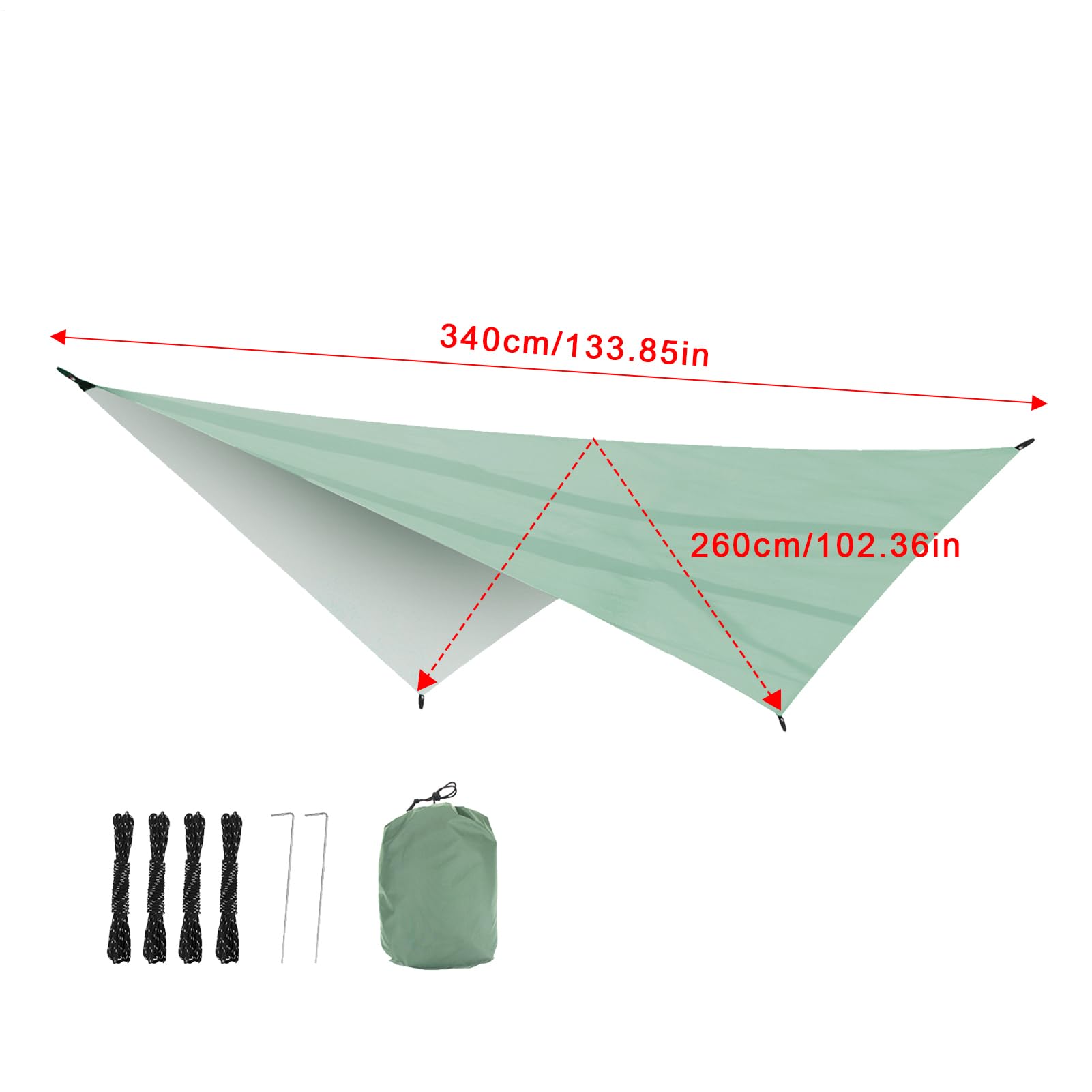 Sombra Toldo ligero UV Protector Solar