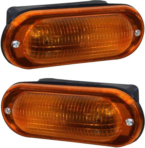 Répéteur de lampe clignotante pour camions et remorques 12V 24V orange