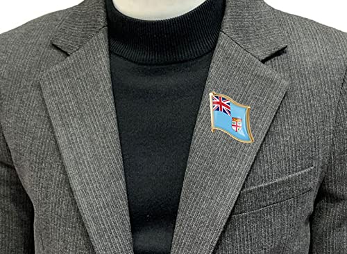 Image of vmcoatdu Country Flag Pin Badge International Travel Brooch Metal Alloy Souvenir Pin for Hat Clothes Backpack