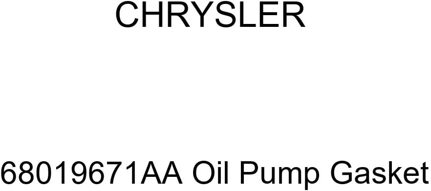 Genuine Chrysler 68019671AA Oil Pump Gasket