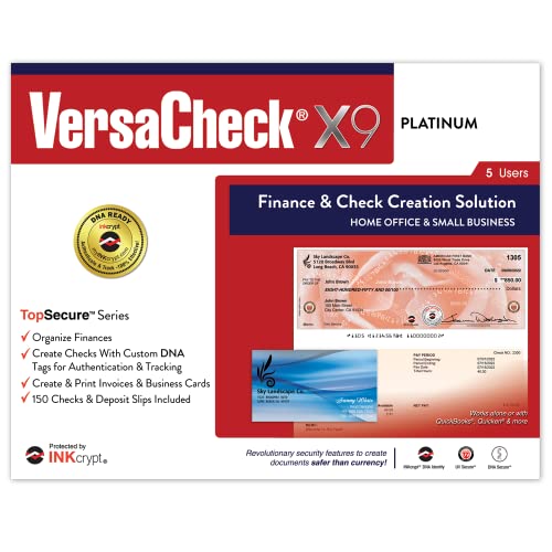 Image of VersaCheck HP Officejet 200 MXE Portable Wireless MICR Check Printer and VersaCheck X9 Platinum 5-User Check Printing Software Bundle
