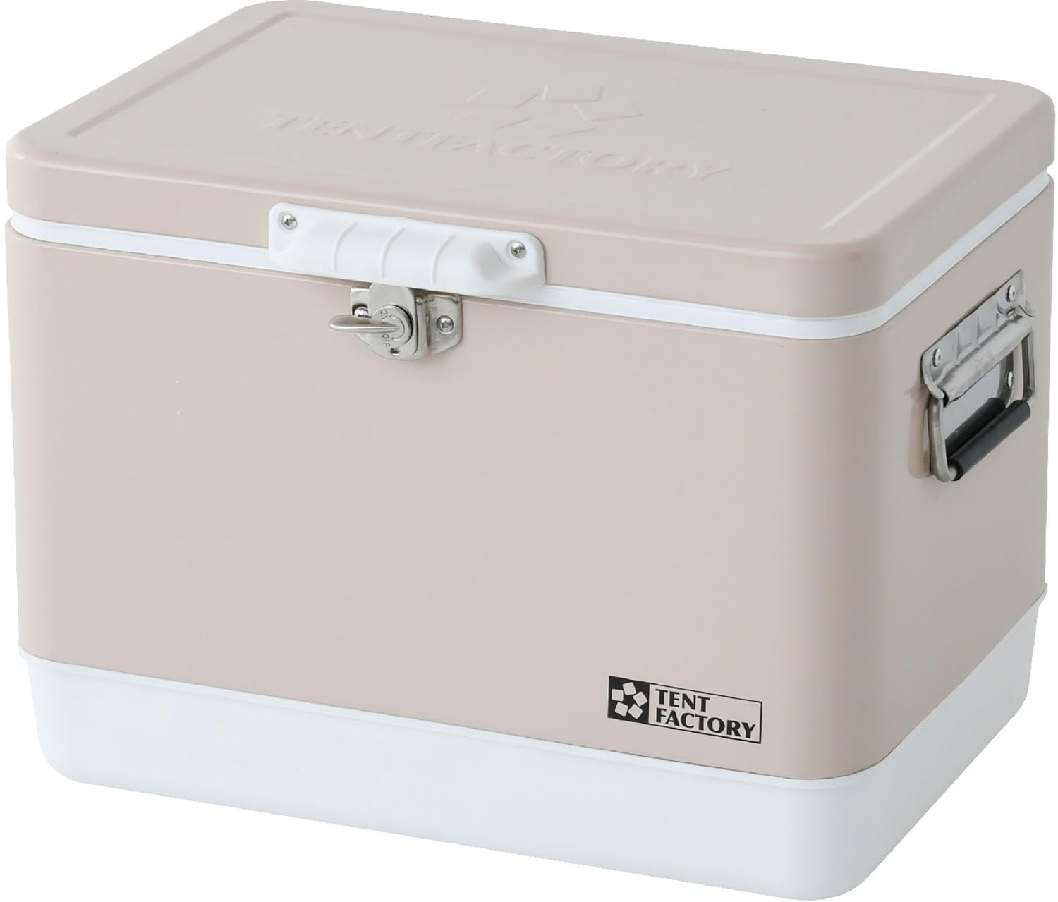 Amazon | テントファクトリー メタルクーラースチールボックスM TF  