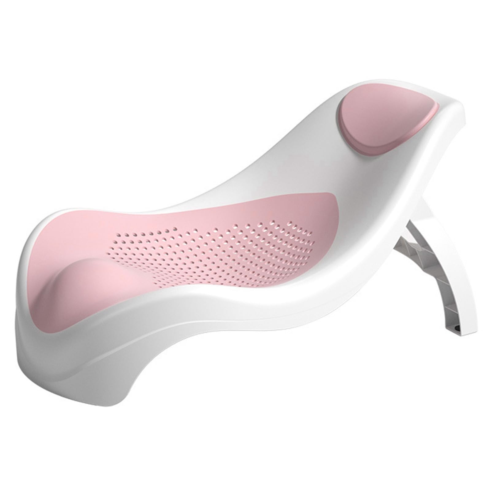 Alomejor Supporto per Bagnetto per Bambini con Design Antiscivolo, (PINK)