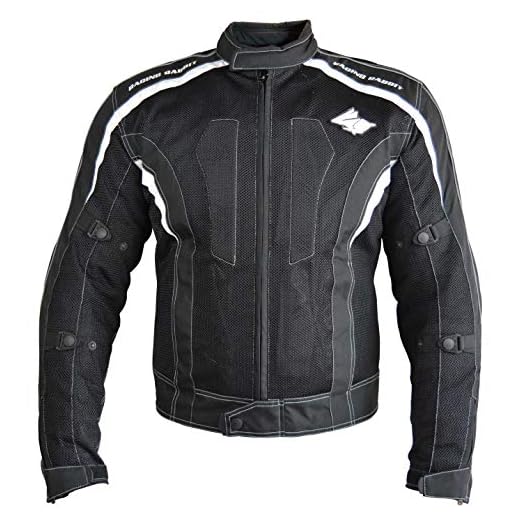 Jaqueta Motociclista 5 em 1 Ventilada Impermeável - Black Wind- Racing Rabbit (XG)