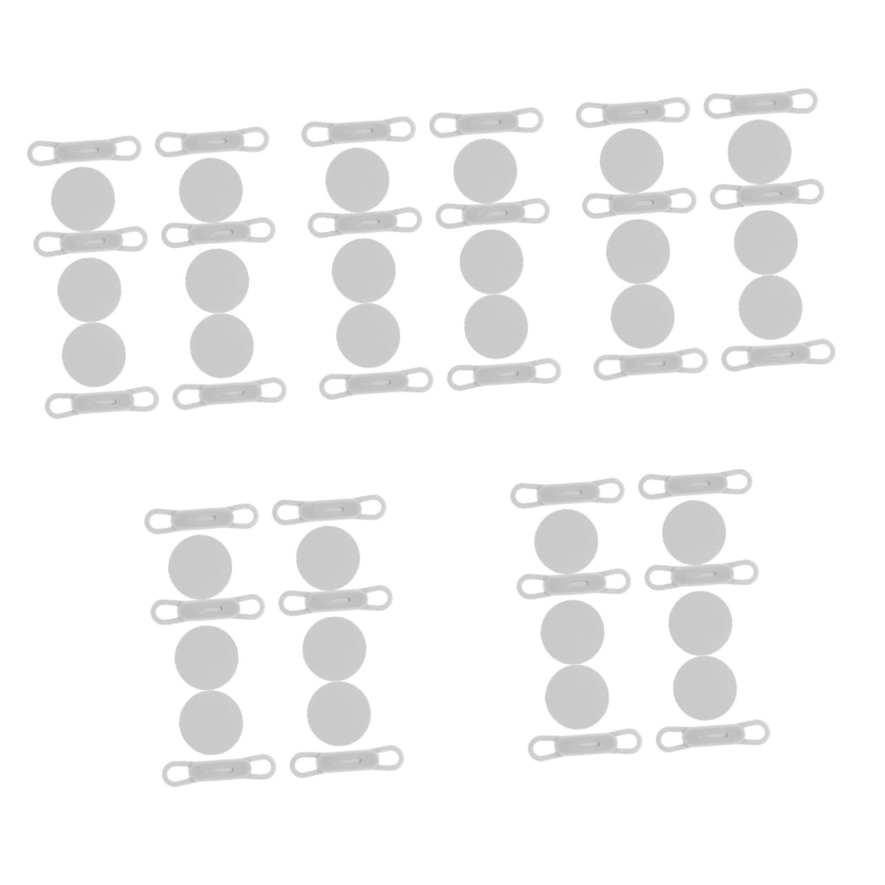 NUOBESTY 5sets Portapenne Regolabile Silicone Clip Per Scrivania e Lavagna Per e Scuola Organizzatore Penne Per Frigorifero e Metalliche