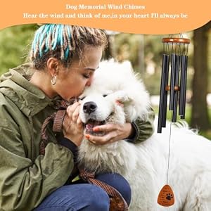 Sympathy Gift for Loss of Dog,Dog Memorial Wind Chime, Dog Memorial Gifts for Loss of Dog, in Memory of Dog Wind chime,Pet Dog Loss Bereavement Gifts,Loss of Dog Sympathy Gift Sympathy Gift for Loss of Dog,Dog Memorial Wind Chime, Dog Memorial Gifts for Loss of Dog, in Memory of Dog Wind chime,Pet Dog Loss Bereavement Gifts,Loss of Dog Sympathy Gift