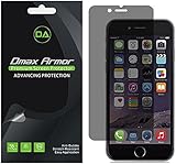 [2-Pack] Dmax Armor for Apple iPhone 6S Privacy Anti-Spy Screen Protector Shield