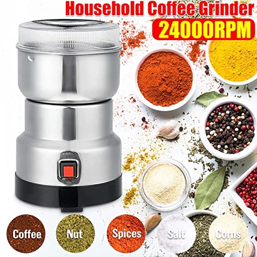 Boyuan Máquina trituradora eléctrica multifunción, molinillo de café eléctrico de 200 vatios, máquina trituradora de… - Imagen 3