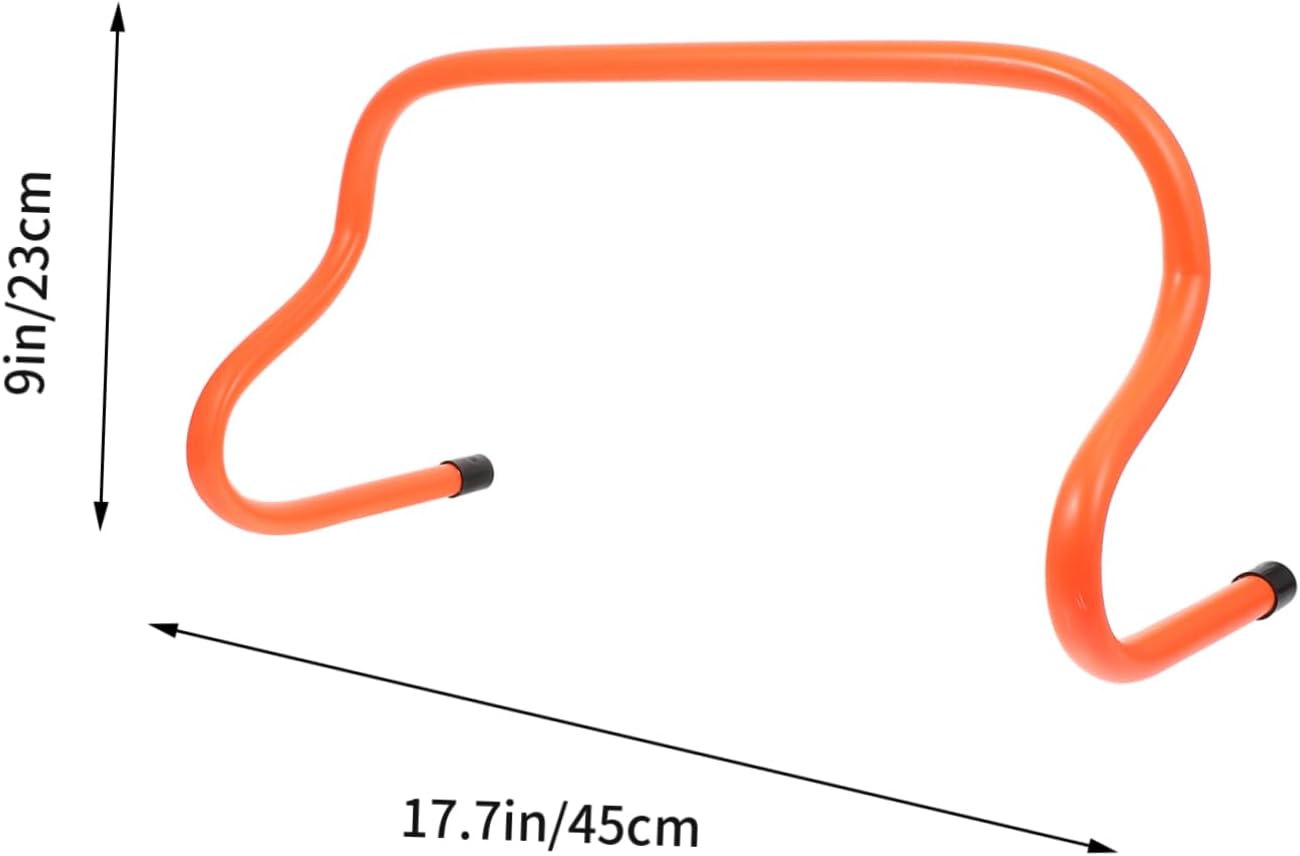 5Pcs Durable Football Hurdles High Agility Training Equipment for Soccer Skills Development Sturdy Design for Outdoor Practice and Coordination Drills