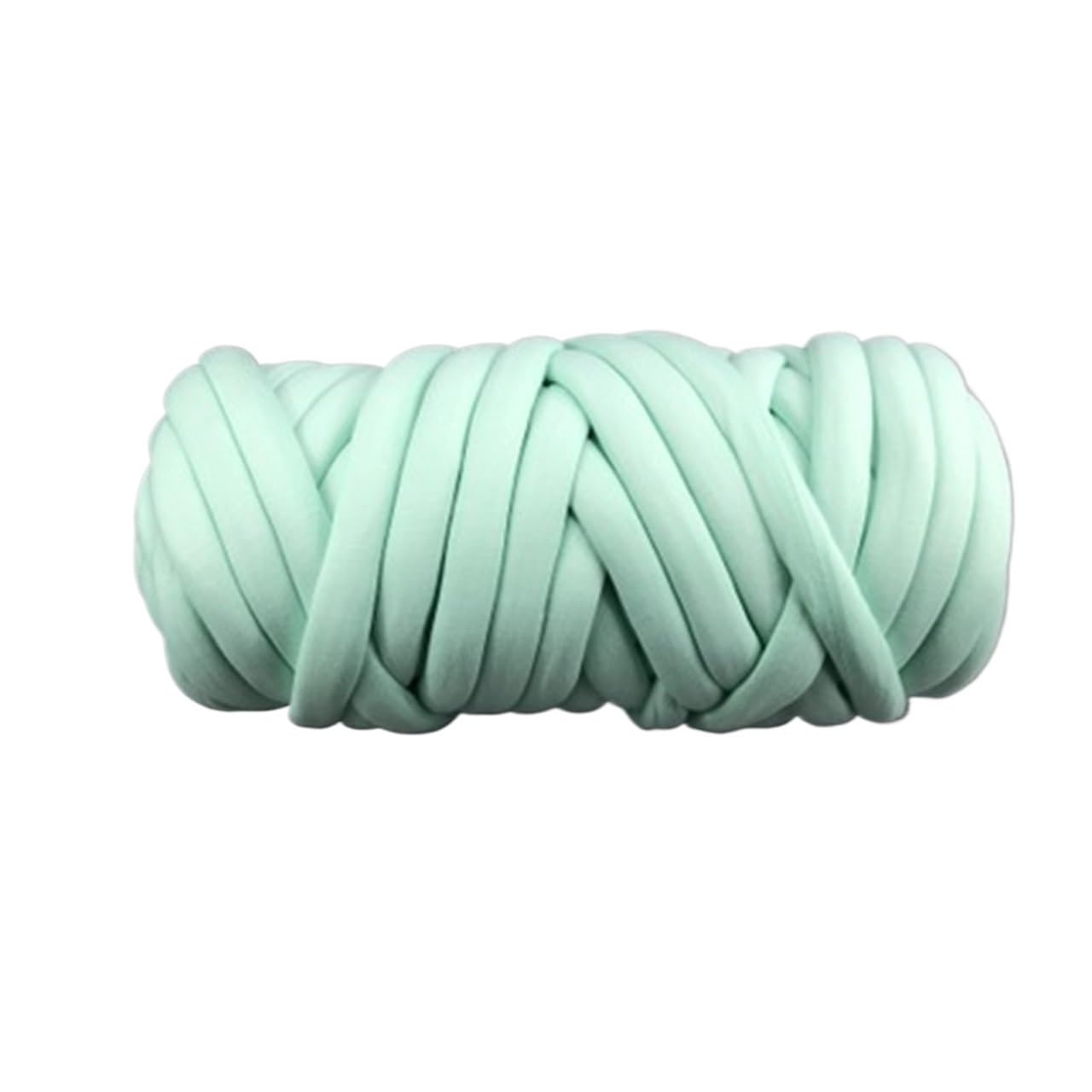 Hilo grueso para tejer con los brazos Hilo grueso for tejer a mano, multicolor, antipilling, 1000g, 30mm(Mint Green)