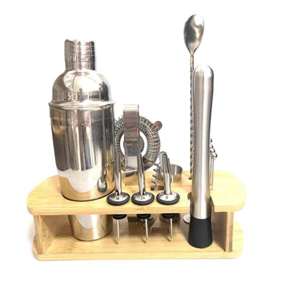 Barman Set Cross-Border Acier Inoxydable Barman Barware Cocktail Set 3 Bouchons