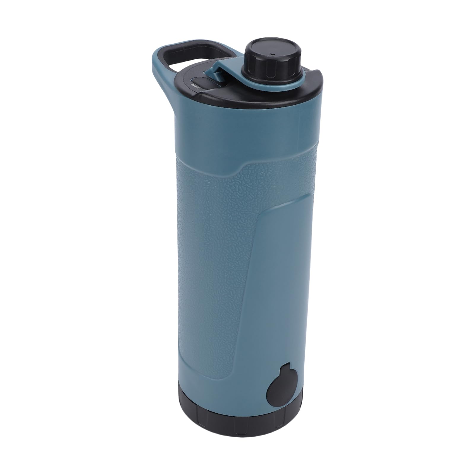Lixada Bouteille filtrante électrique pour l'extérieur, 650 ml, ultra légère, avec filtre, bouteille d'eau portable avec filtre pour camping, randonnée, urgence, bushcraft