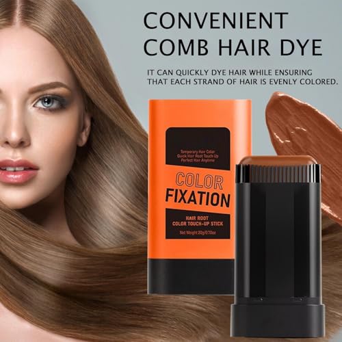 Tinte para cabello con peine aplicador, crema temporal miniatura 5