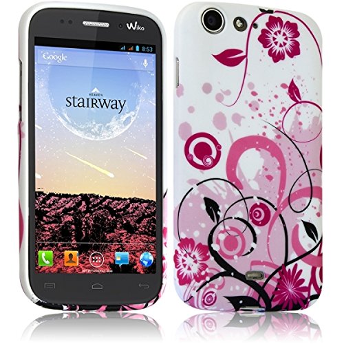 KARYLAX Seluxion - Coque Semi Rigide pour Wiko Stairway avec Motif HF30+ Film de Protection
