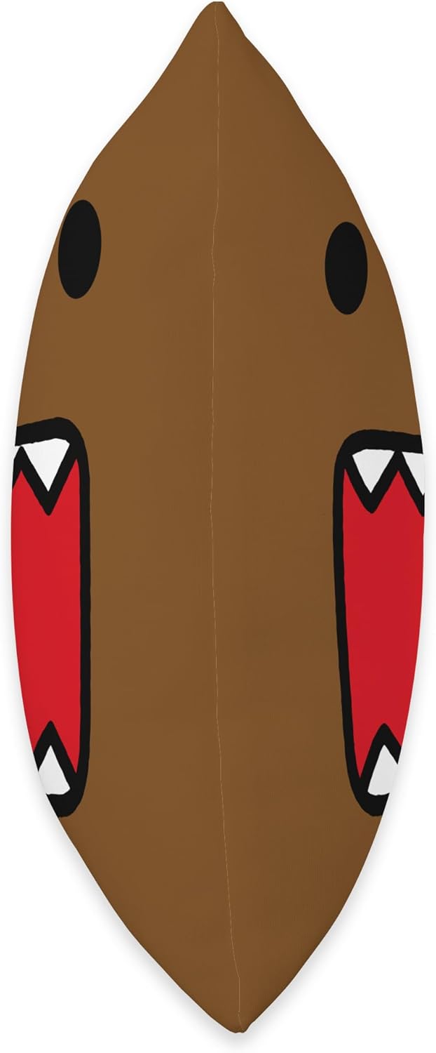 Official Domo-Kun Merchandise Y2K Era Fandom | Domo Face Throw Pillow