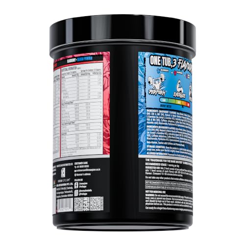 Image of ProSupps Mr Hyde Pre Workout, Berry Punch, 3 Flavours in 1, 50 Servings