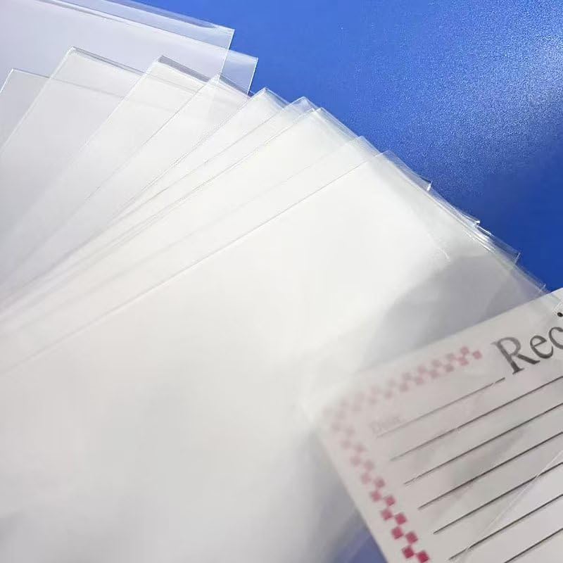 Amazon.com: Clear 3x5 Inch Recipe Card Cover,Index Card Sleeve,100 Pack Recipe Card Protector (3x5 Inches) : Home & Kitchen Amazon.com: Clear 3x5 Inch Recipe Card Cover,Index Card Sleeve,100 Pack Recipe Card Protector (3x5 Inches) : Home & Kitchen