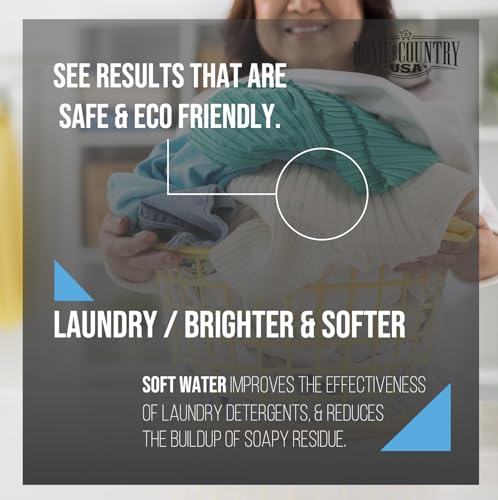 Home and Country USA Salt Bag Next to Water Softener