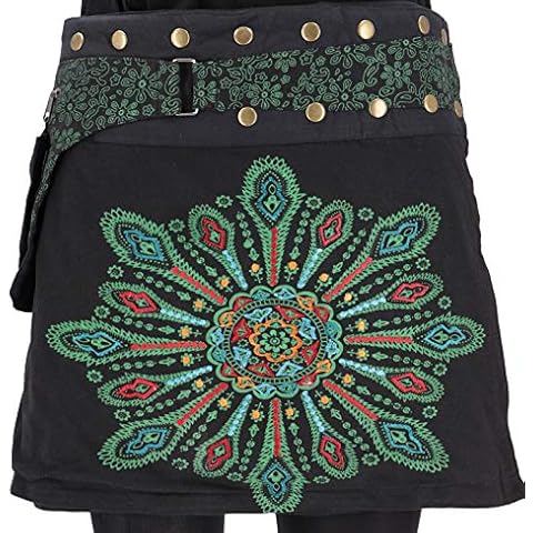 Falda cruzada bordada Goa GURU SHOP Cover