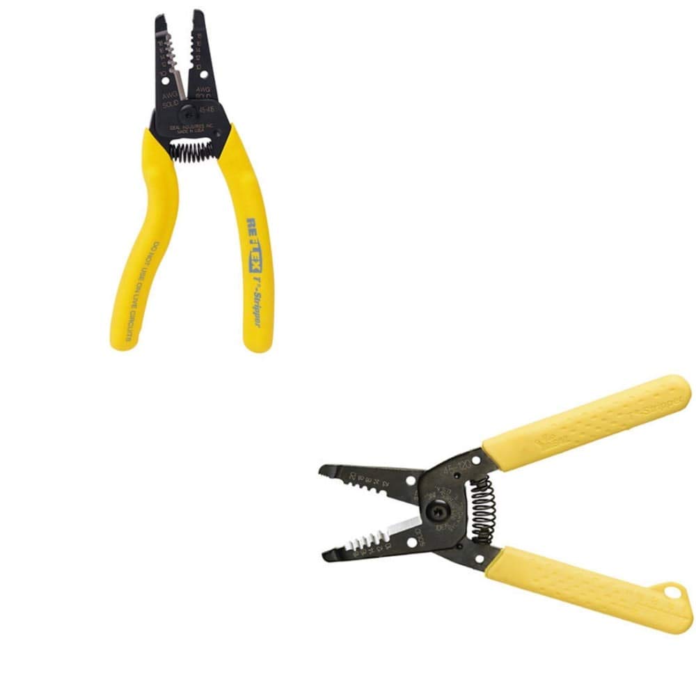 Ideal 45-415 Reflex et 45-125 pinces de dénudage pour rénover l'électricité de la maison