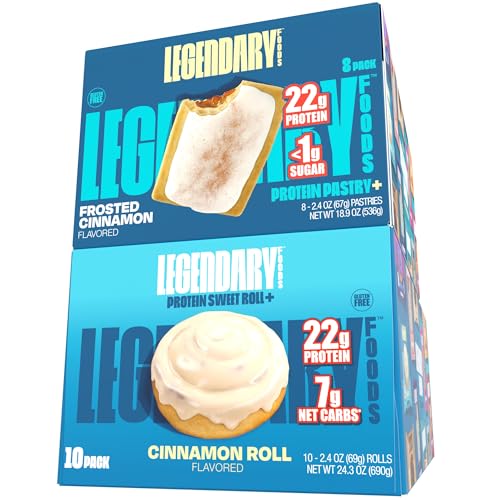 Legendary Foods 22 g Protein Pastry Bundle - Low Carb