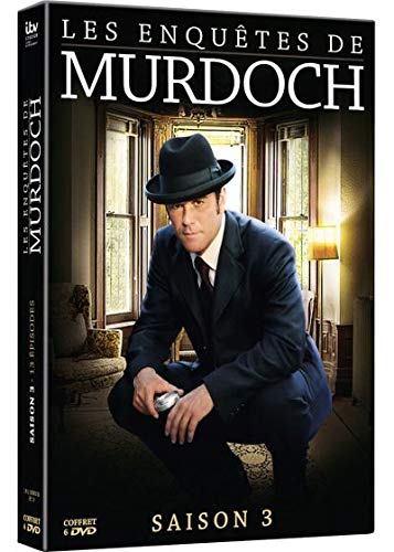 Les Enquêtes de Murdoch Saison 3 en DVD, cofre de serie policíaca francesa