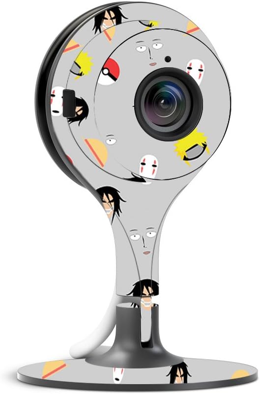 MightySkins Skin Compatible with Nest Cam Indoor Security Camera - Anime Fan | Protective, Durable, and Unique Vinyl Decal wrap Cover | Easy to Apply, Remove, and Change Styles | Made in The USA