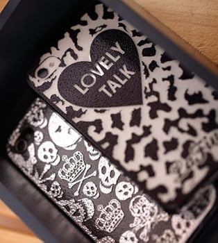 Wireless Phone Accessory Sole Trader @ New Iphone 4/4s Protective Plating Silver Transparent Case Heart Skin Cover in Black Book