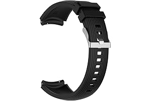 22mm Replacement Silicone Straight-Stripe Wrist Band Strap For Samsung Galaxy Watch 46mm...