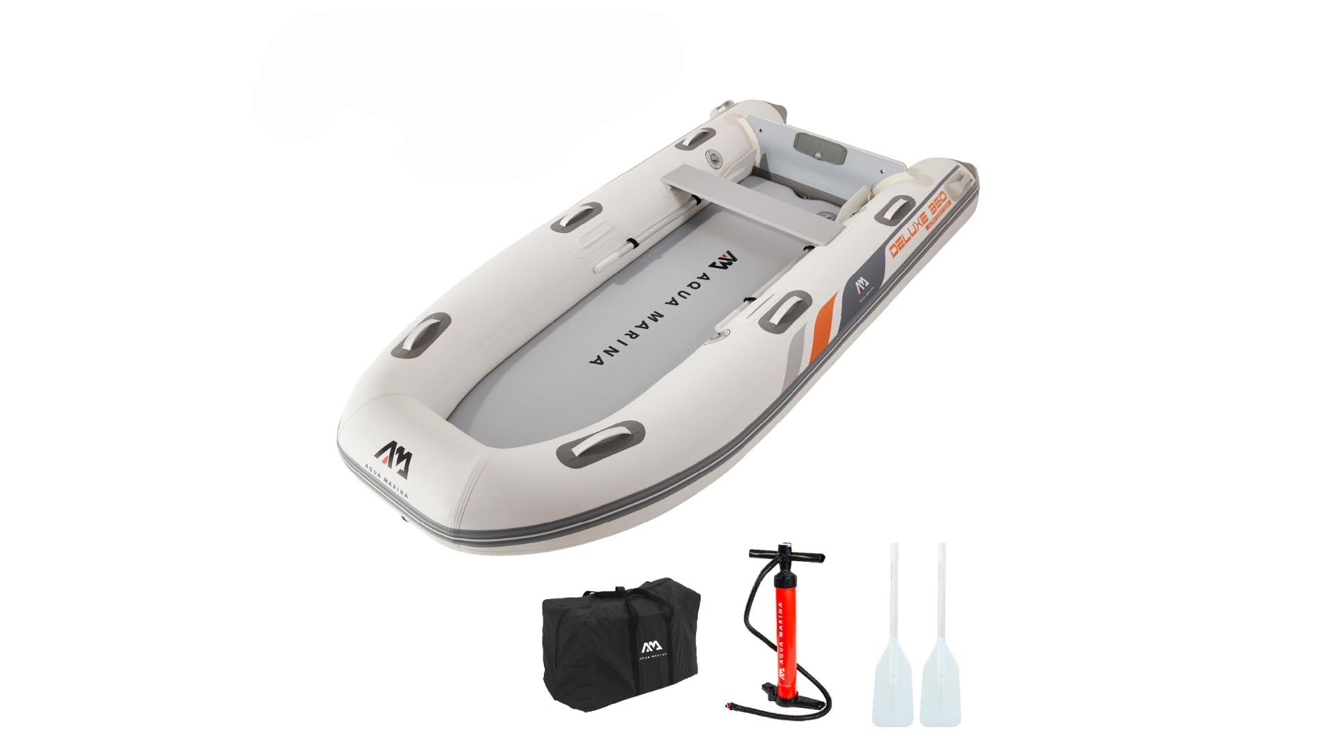 Aqua Marina Deluxe, U-Type Yacht Tender con DWF Air Deck, 3,5 metri di lunghezza