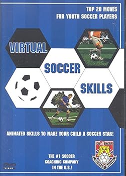 DVD Virtual Soccer Skills: Top 20 Moves For youth Soccer Players DVD Book