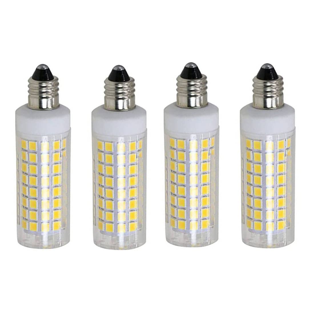 E11 LED電球 新型 E11口金 8W電球色 110V E11電球, 730LM 75Wハロゲンランプ相当, 全方向ワイド配光（4個入り）