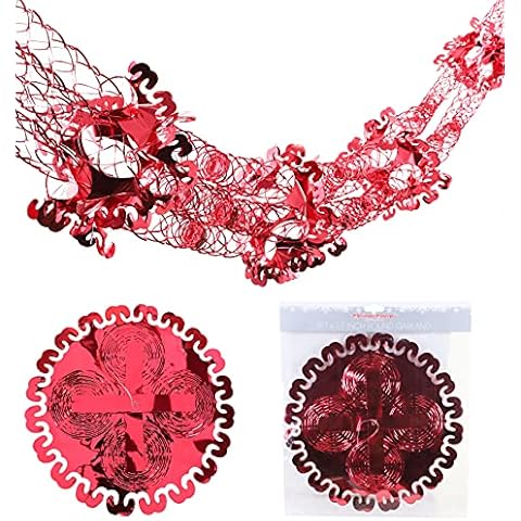 Christmas Concepts 9ft Round Foil Garland Cover