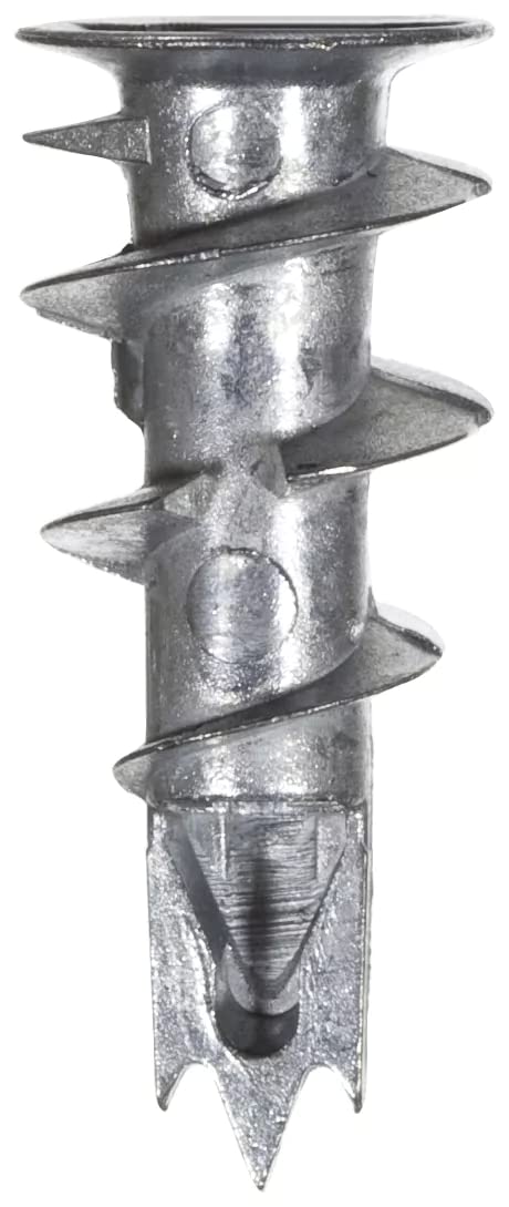 Fischer GKM 100x Tasselli per Cartongesso Autofilettanti in Metallo, Non serve pre-foro, 24556
