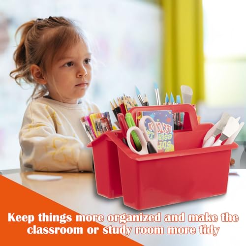 6-Pack Versatile Storage Caddy for Home, Classroom & Bath Supplies - Image 4