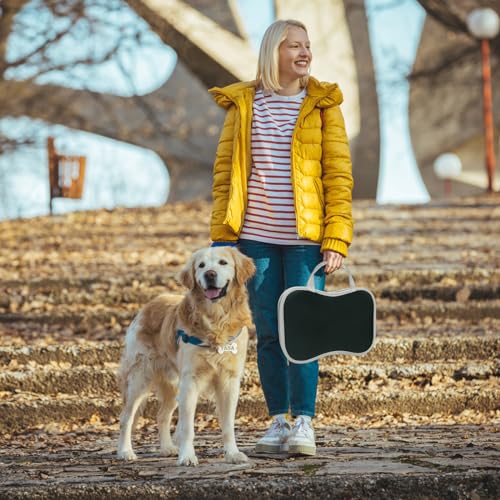 Hamoswy 8 kits de escova para cães e gatos em casa, cortador de unhas e lixa para animais de estimaç