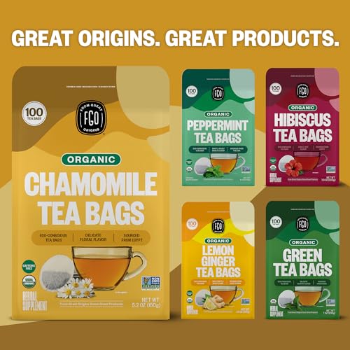 Fgo FGO-CHAM-TEAB-100 Organic Chamomile Tea thumb #6