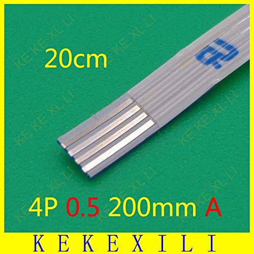 100x 4P 0.5 200 A 4PIN 4 PIN FFC Ribbon Flat Cable - (Cable Length: Other)