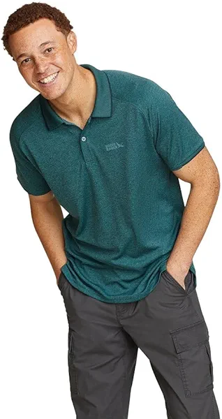 Eddie Bauer Men's Resolution 2.0 Pro Short-Sleeve Polo Shirt