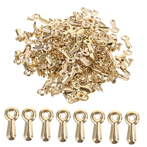 Image of NUOBESTY 160Pcs Picture Frame Replacement Turn Button Clips with Screws for Hanging Photos Frame Backing Hardware for Compact Design for Easy Use and Installation